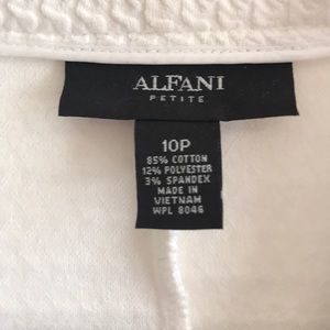 Alfani Jackets & Coats - Alfani Petite White 3/4 Sleeve Jacket Alfani Jackets & Coats - Alfani Petite White 3/4 Sleeve Jacket